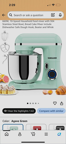 Samsaimo 6107 stand mixer - samsaimo,