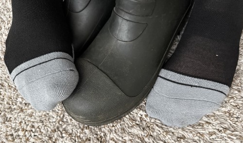 Tingley trashed rubber boots - tingley,