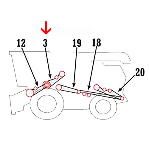 Amz33790 z33790 beater belt - amz33790,